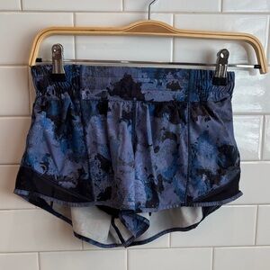 Lululemon Blue and Black  Shorts